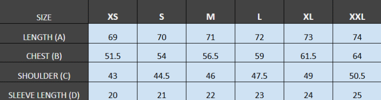 CM Size Guide